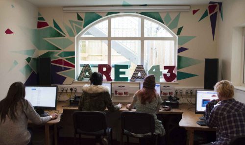 Area 43 Using Computers